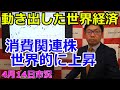 2023年4月14日【動き出した世界経済 消費関連株世界的に上昇】(市況放送【毎日配信】)】