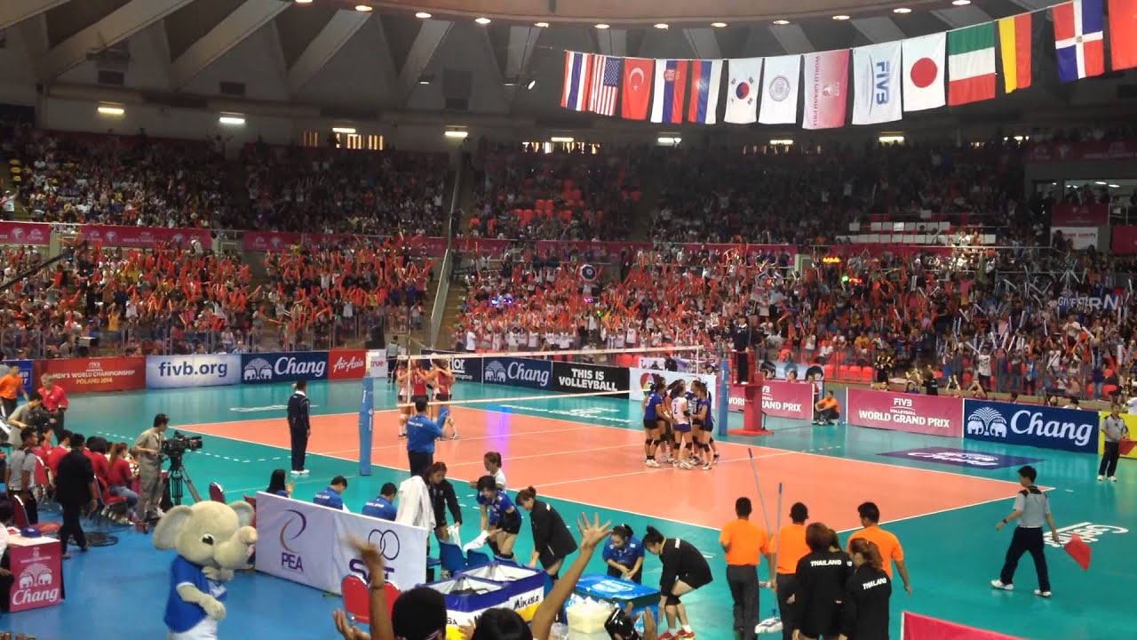 VOLLEYBALL WORLD GRAND PRIX 2014 : THAILAND vs USA - SET POINT SET2