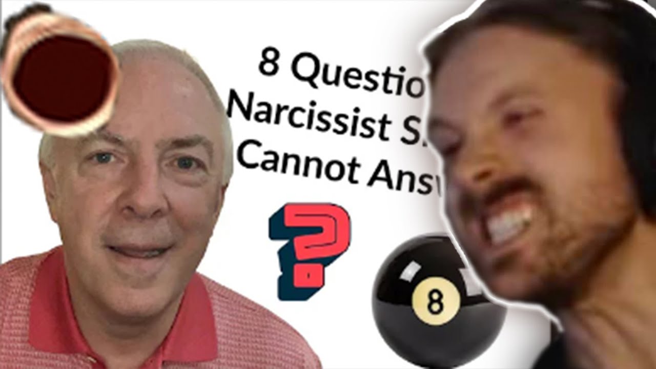 Forsen Reacts - 8 Questions A Narcissist Simply Cannot Answer
