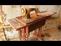 Restoration ancient sewing machines after 43 years of Japan part1 | Restore old manual sewing tools