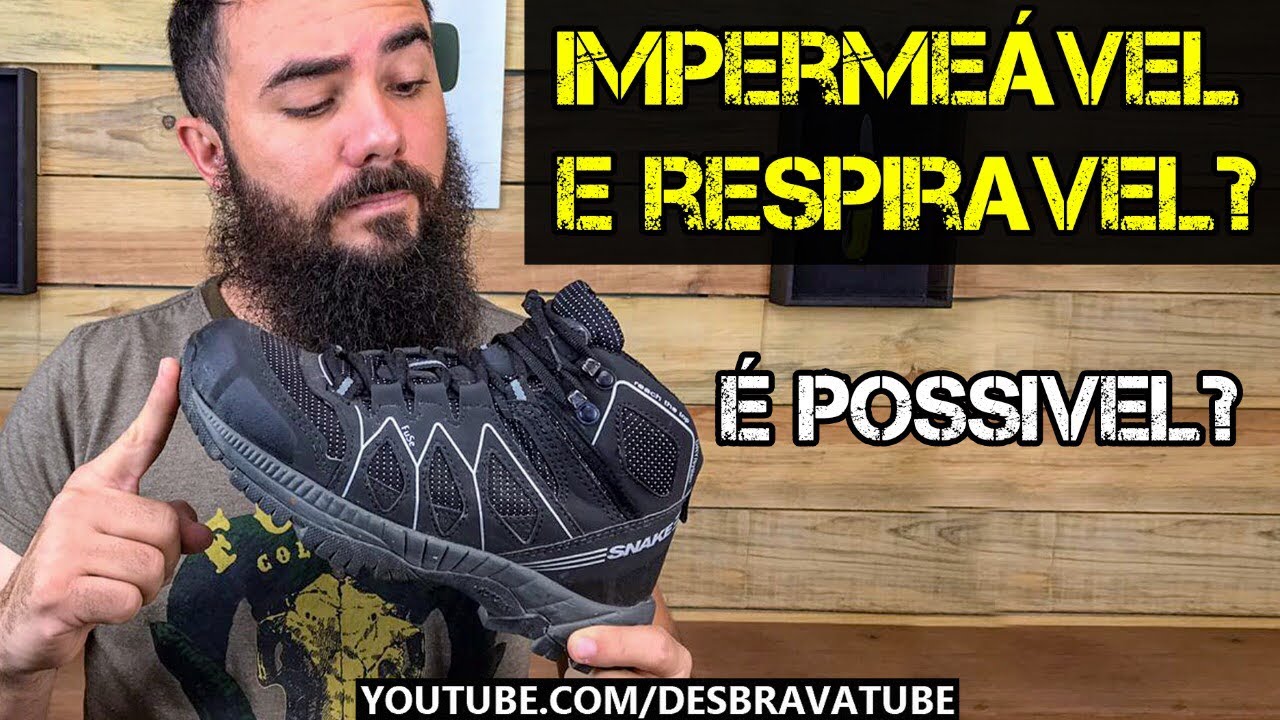 bota impermeavel respiravel feminina