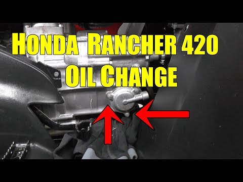 honda-rancher-420-oil-change