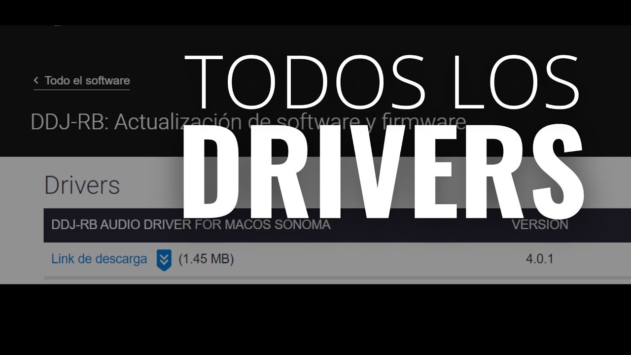 Como Descargar el DRIVER de tu Controlador DJ (PIONEER, DENON o NUMARK