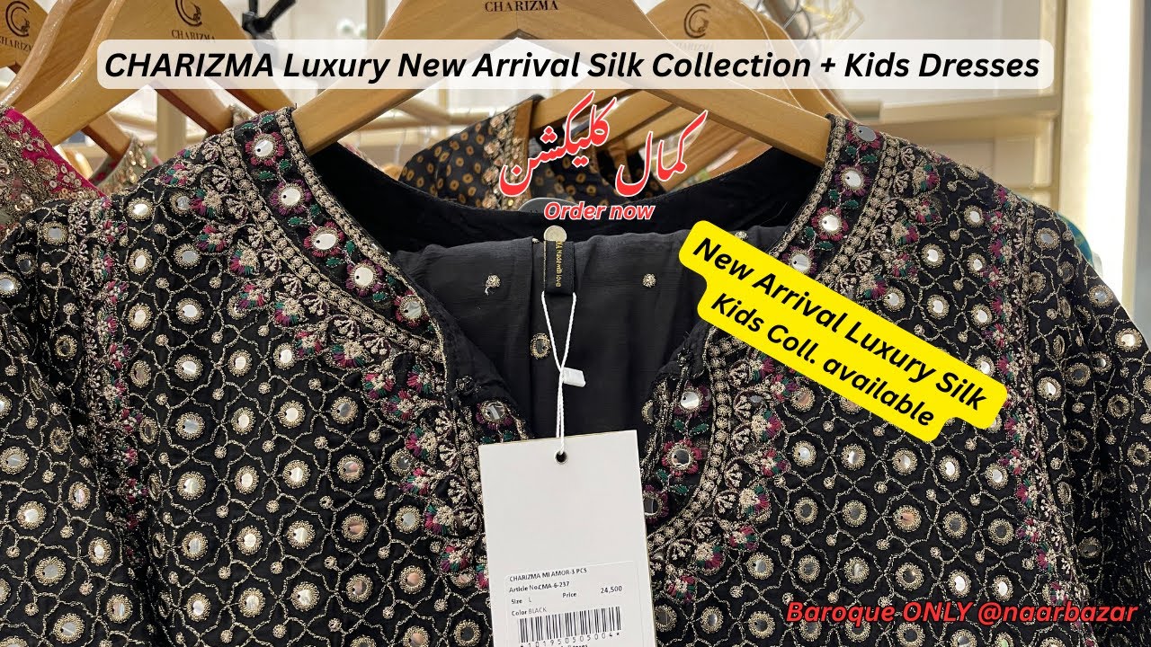 CHARIZMA Luxury New Arrival Silk Collection + Kids Wears | Charizma Updates Today