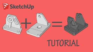 TUTORIAL SKETCHUP - MECHANICAL DRAWING #1
