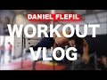 Street workout - Daniel Flefil post workout after competition at Extremfabriken