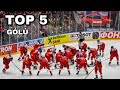 TOP 5 - Góly na poslední chvíli české hokejové reprezentace