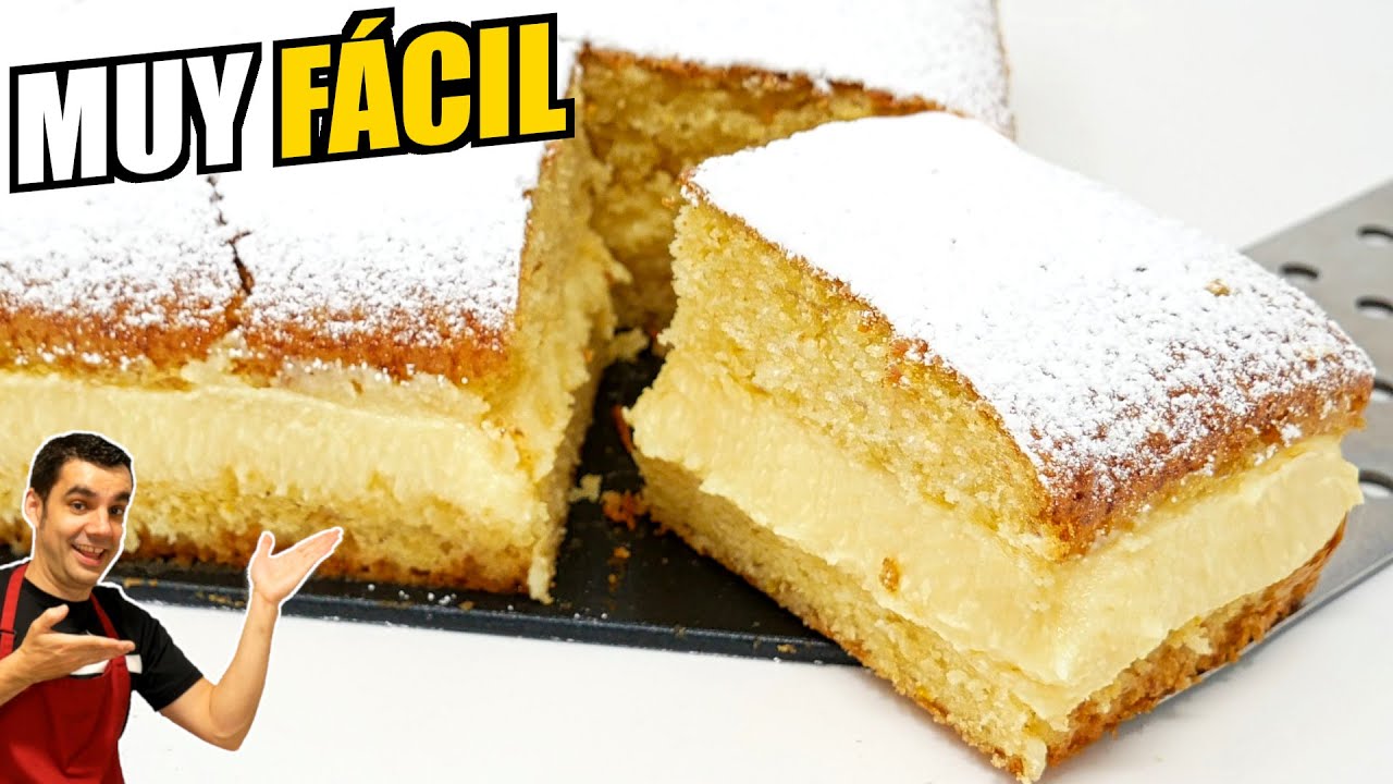 Aprende a preparar esta ESPECTACULAR TORTA RELLENA DE CREMA DE NARANJA 🤤🎂 Receta sencilla y rápida