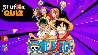 ทายตัวละคร One Piece #StufoxQuiz