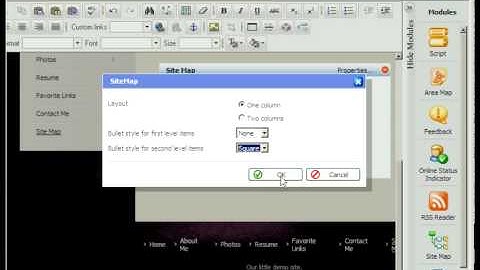 Sitebuilder Adding modules to pages by Host4Go Tutorials