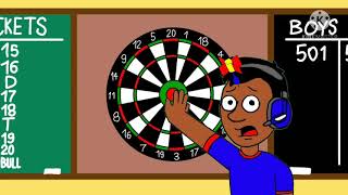 Goanimators Takes A Darts Into His Emmanuel Thomas Forehead Goanimatevyond Version