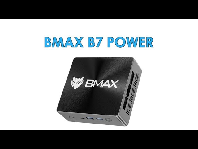 Mini PC BMAX B7 Pro (Core i5-1145G7, 16 Go RAM, SSD 1 To, WiFi 6