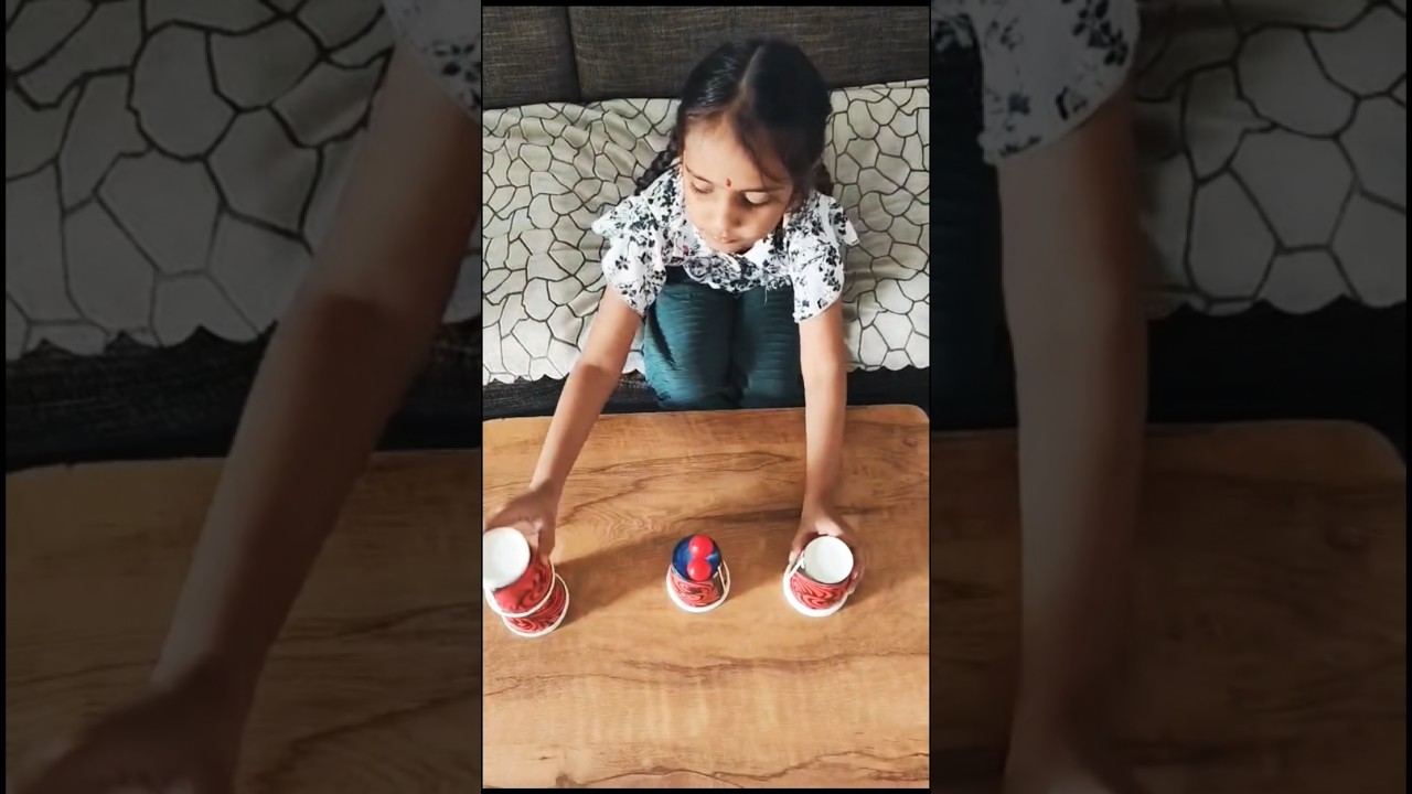 Indoor game for kids| bilateral ball pass game fun