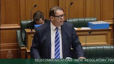 Telecommunications (New Regulatory Framework) Amendment Bill - Committee Stage - Part 2 - Video 5