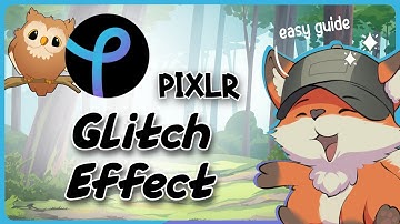 Hoe je een glitch-effect creëert in Pixlr (stap voor stap)