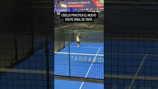 COELLO PRACTICA EL GOLPE VIRAL DE TAPIA 🪄🎾 | Jugador de Pádel | Oriol Carreras