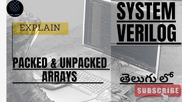 Packed and unpacked arrays | system Verilog
