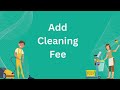 Add a Cleaning Fee to your listing | Haletale