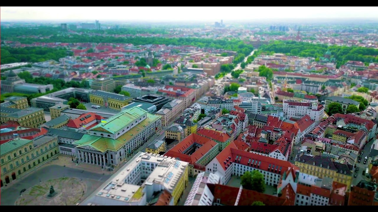 Munich Aerial Tilt Shift