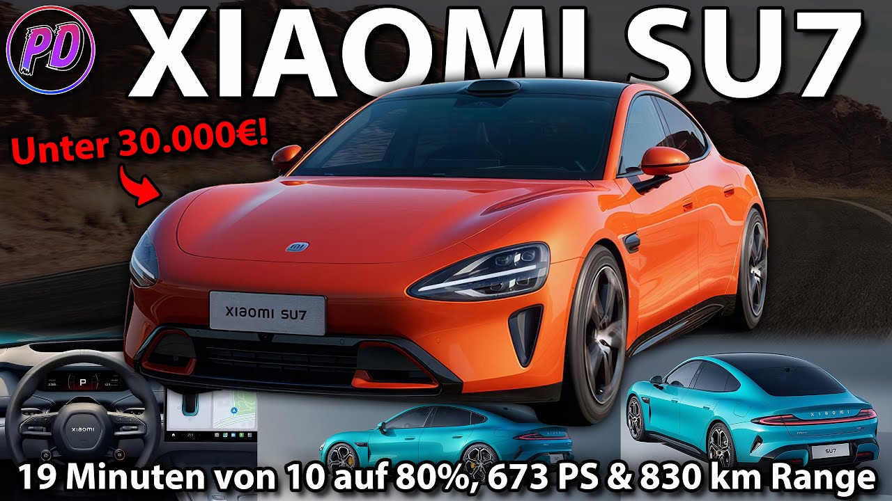 Xiaomi Su7 Leasing Deutschland