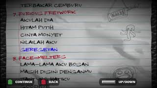BIKIN NOSTALGIA Daftar Lagu Guitar Hero Indonesia 2010 screenshot 4