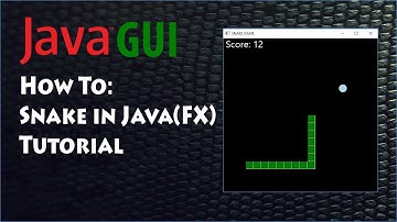 Programming Snake Game in Java (fx) Tutorial