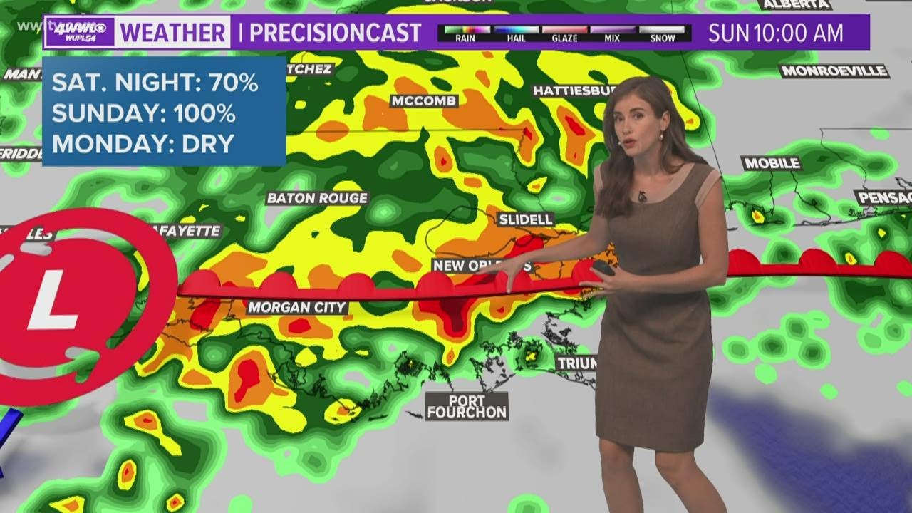 New Orleans Sunday weather forecast: Strong storms ahead of a big cold ...