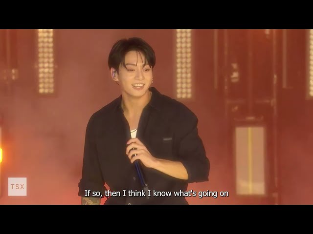 Jungkook “Yes or No” Live Performance (with lyrics) class=