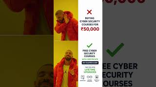 Why Pay ₹50,000 for Cyber Security Courses?