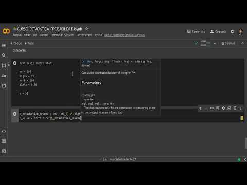 PRUEBA DE HIPOTESIS PYTHON #python #aprender #ciencia #data