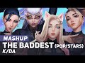 K/DA - "The Baddest + POP/STARS" Mashup | League of Legends | AmaLee