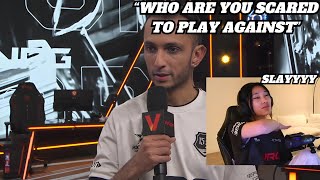 s0m s GF Reacts To NRG FNS Interview After ELIMINATING 100T