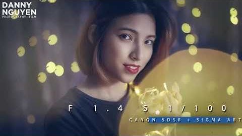 Hướng dẫn chụp hình chân dung noel bằng kỹ thuật chụp ảnh bokeh với đèn LED đẹp ảo diệu