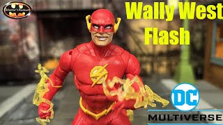 McFarlane DC Multiverse Wally West Flash Gold Label Walmart Action Figure Review & Comparison