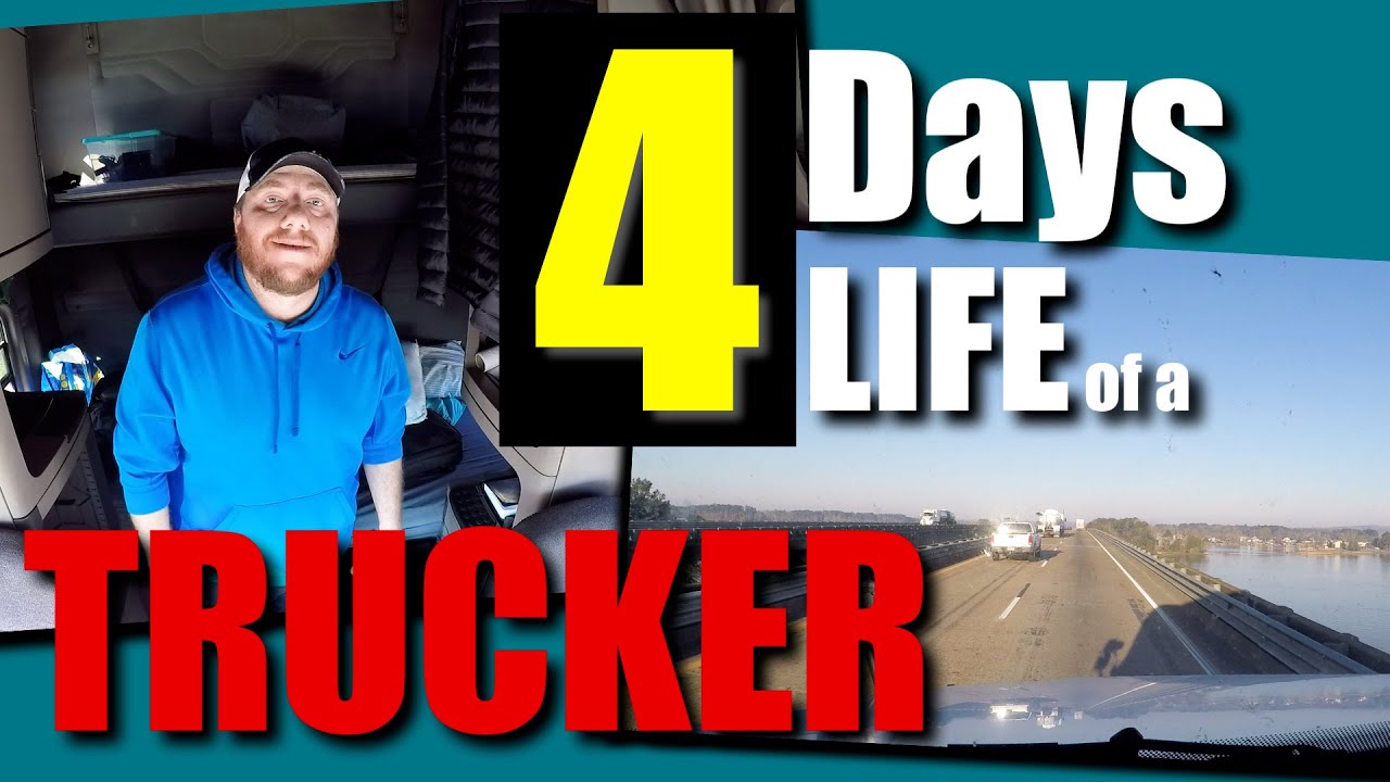 4 Days of my LIFE as a TRUCKER | Regional Truck Driver - Truck Stops ...