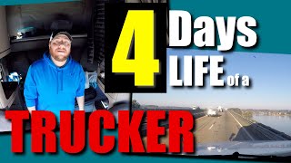 4 Days of my LIFE as a TRUCKER | Regional Truck Driver  Truck Stops, Fuel Costs and Sleeping