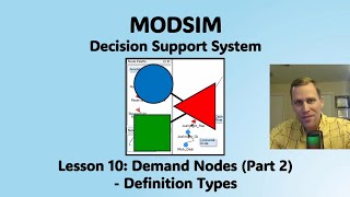 MODSIM Lesson 10 - Demand Nodes (Part 2) - Definition Types