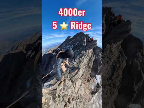 What a Ridge up the Lagginhorn 4010m 🚀🏔️. Perfect climbing pitches 💪 #climbing #4000er #mountains