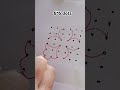 6*6 dots rangoli
