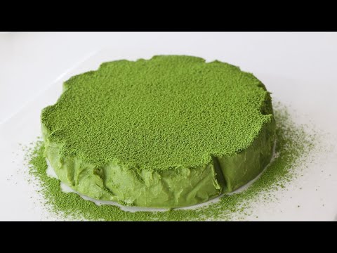 No flour, No oven! The best and easiest green tea ice cream cake I39ve ever had!