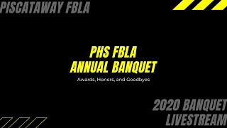 Banquet FBLA 2020