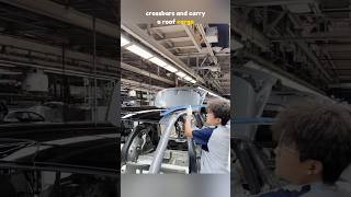 Why Automakers Install Roof Rails on Cars #automobile #assembly #manufacturing #factory