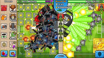 BTD Battles mobile EP 4- hacker vs hacker