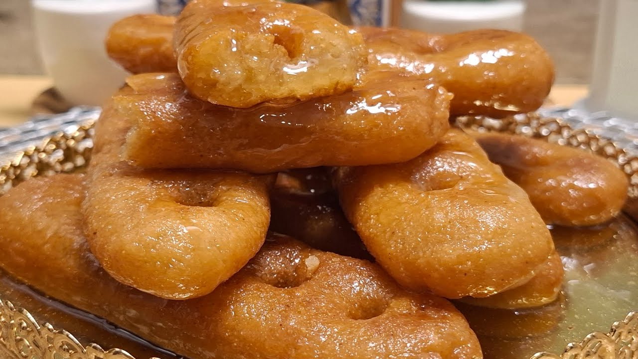 #زلابية لمخارق مرملة ومعسلة حتى للقلب وصفة ساهلة ومضمونة🌙🤩