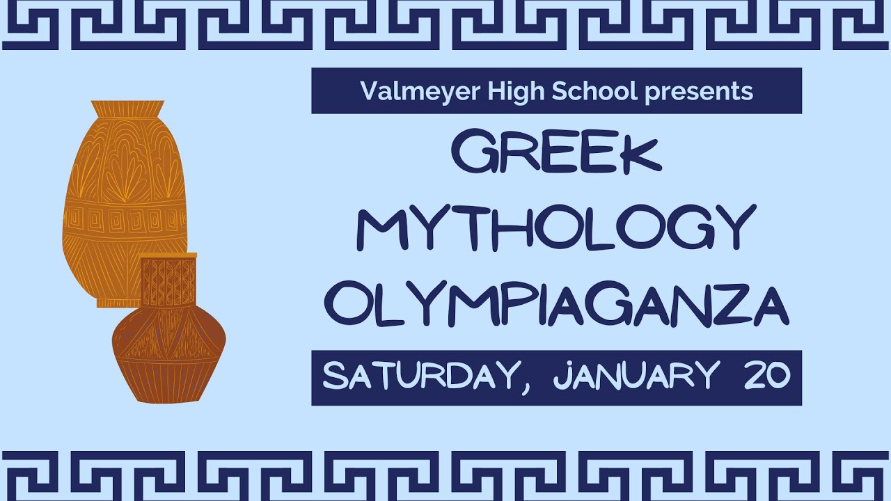Valmeyer High School Presents Greek Mythology Olympiaganza Saturday