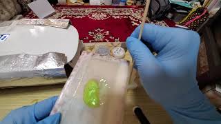 ☆*。レジン作品作り「鉱石01」No.035☆*。