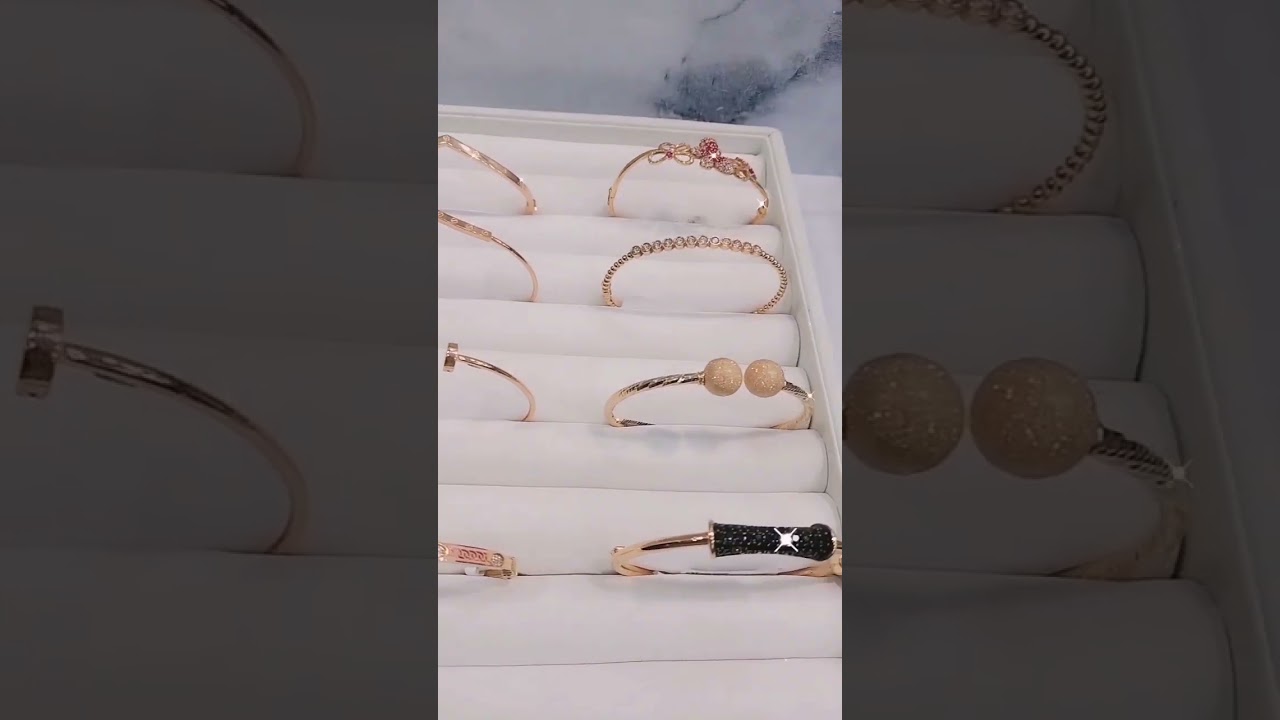 Aneka Fashion Bangle Emas Kuning Kadar 16K. WA 081-77000-63. Model Terbaru.