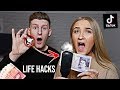 We Tested VIRAL TikTok LIFE HACKS!! **THEY WORKED**