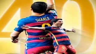 Luis Suárez y sus 40 goles - Pichichi y Bota de Oro