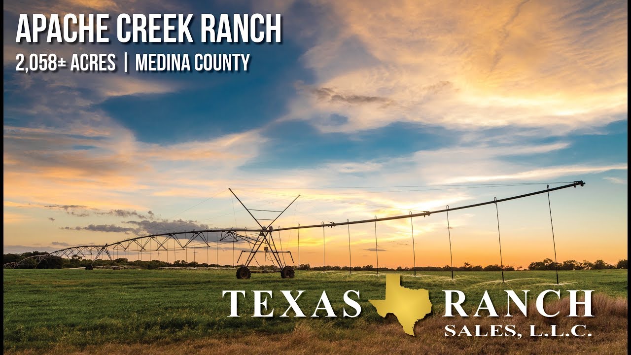 SOLD! Apache Creek Ranch 2,058± Acre Medina County Ranch for Sale
